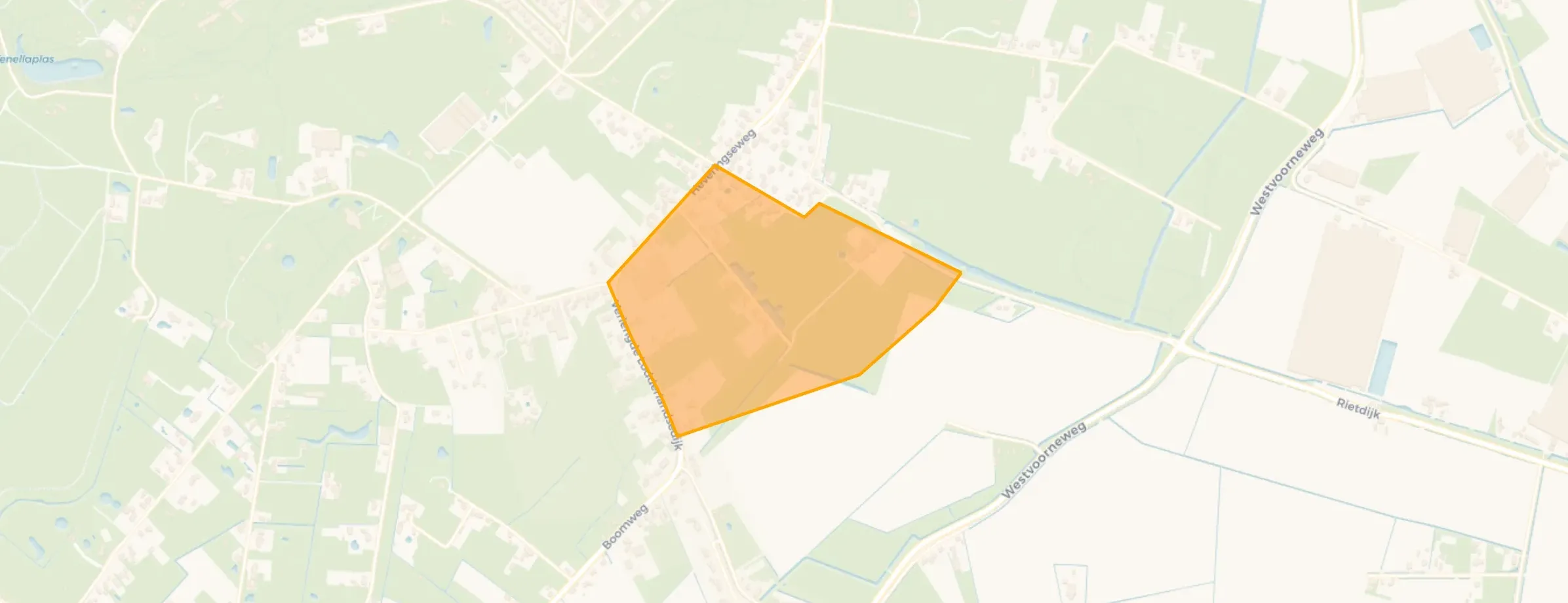 Kaart van Helhoek