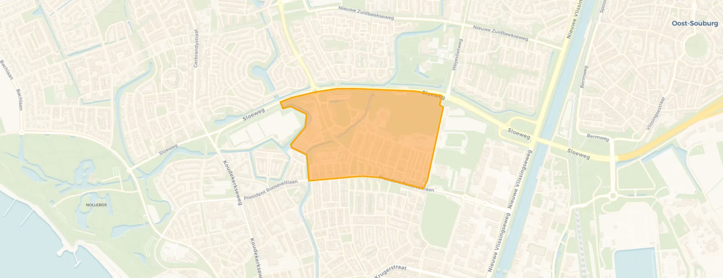 Buurt Hercules Segherslaan en omgeving, Vlissingen