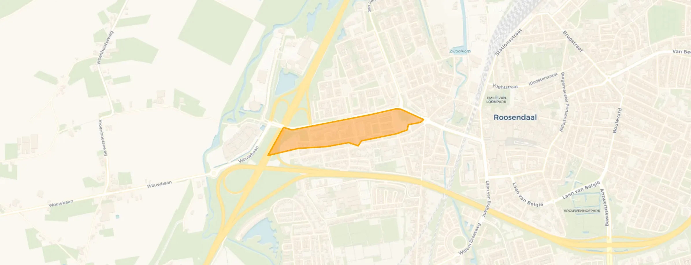 Kaart van Herreweg