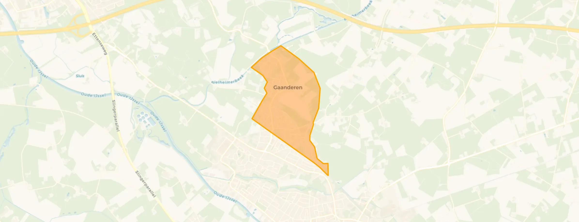 Buurt Het Hartger / De Elshof - noord, Gaanderen