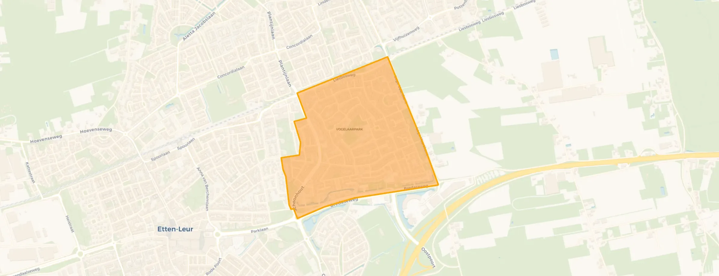 Buurt Het Hooghuis, Etten-Leur