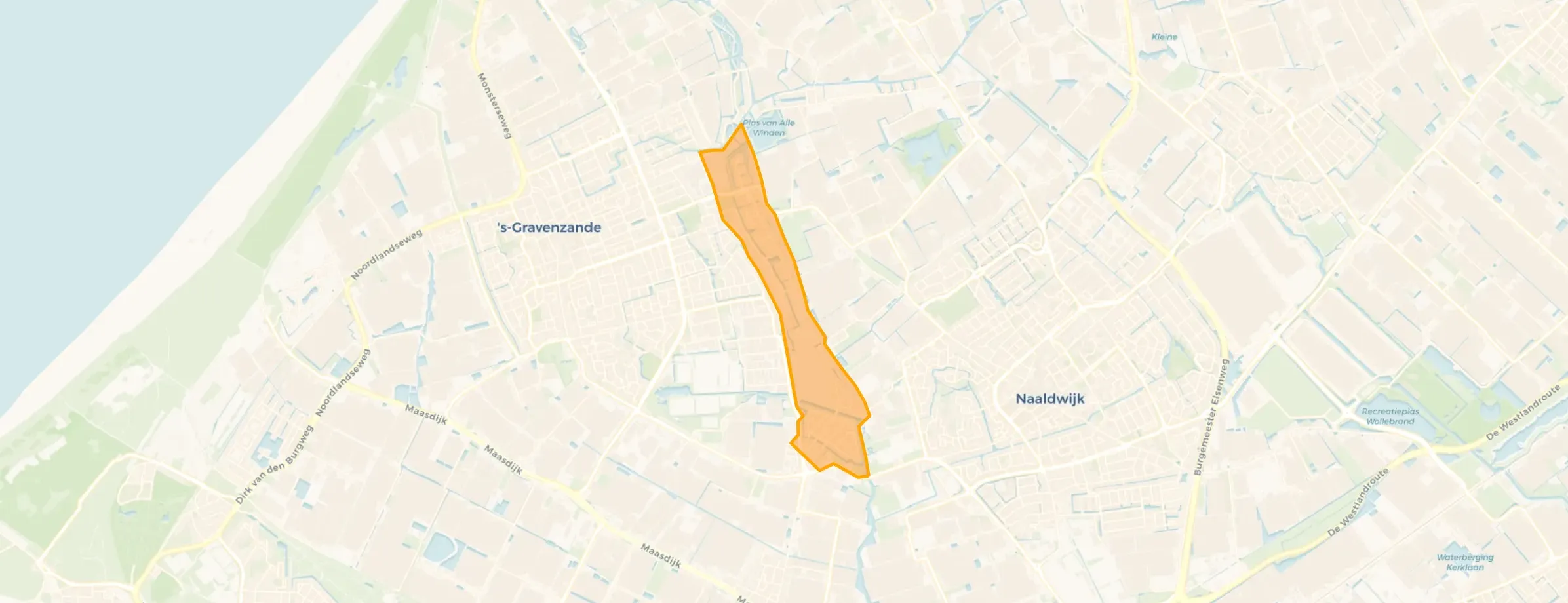 Buurt Het Nieuwe water, 'S-Gravenzande