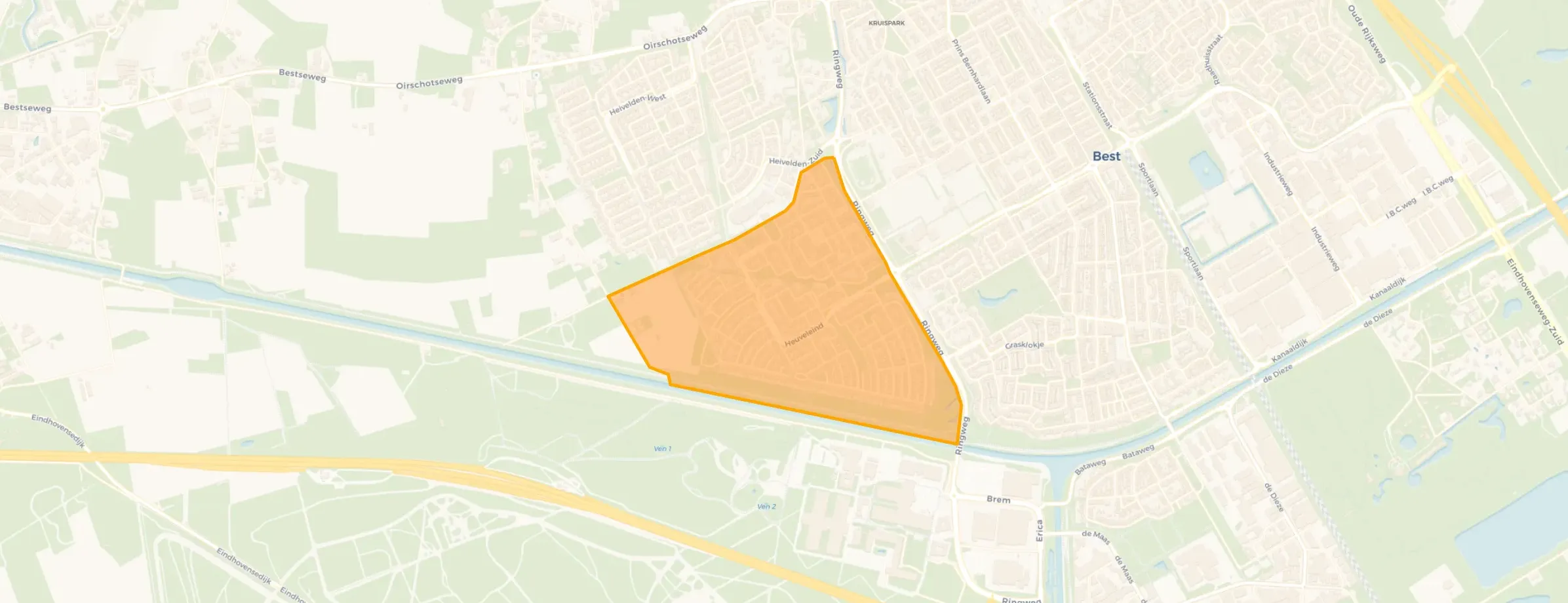 Buurt Heuveleind, Best