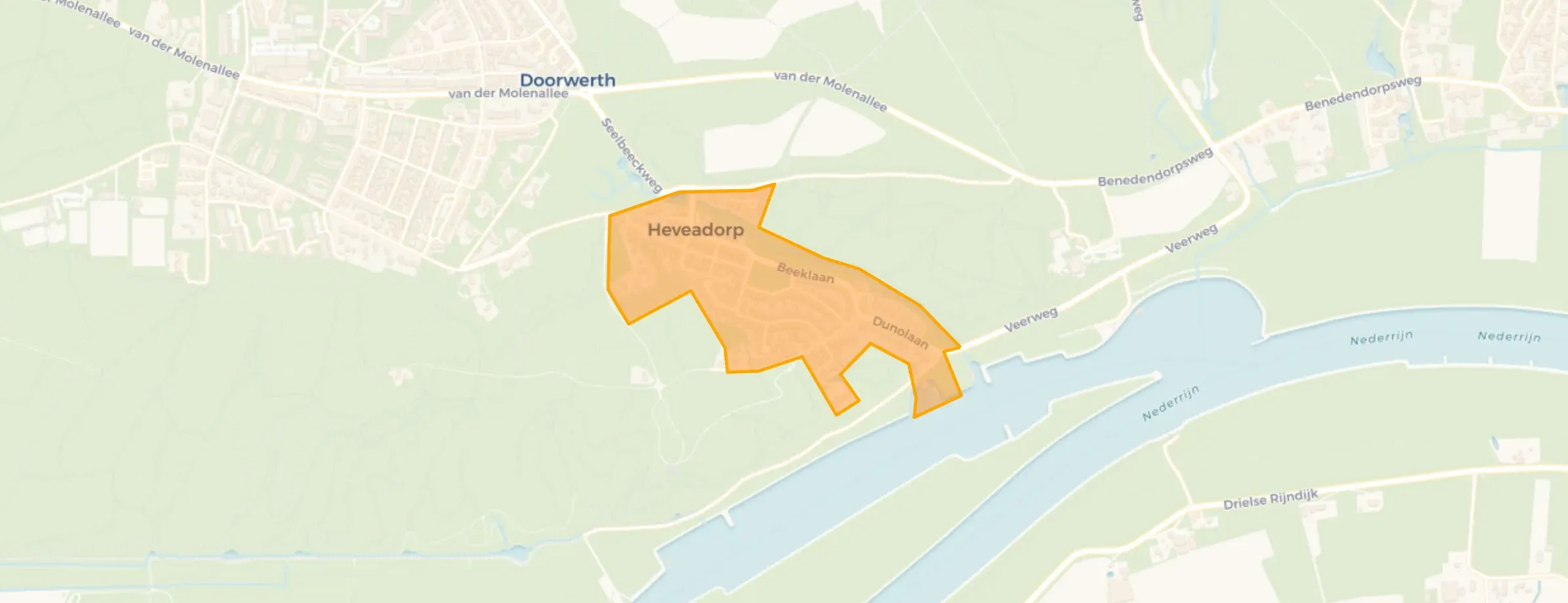 Buurt Heveadorp, Heveadorp