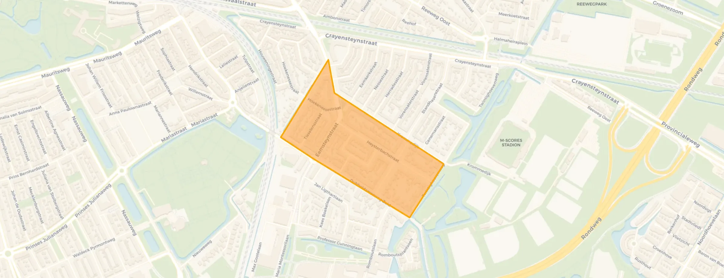 Buurt Heysterbachstraat en omgeving, Dordrecht