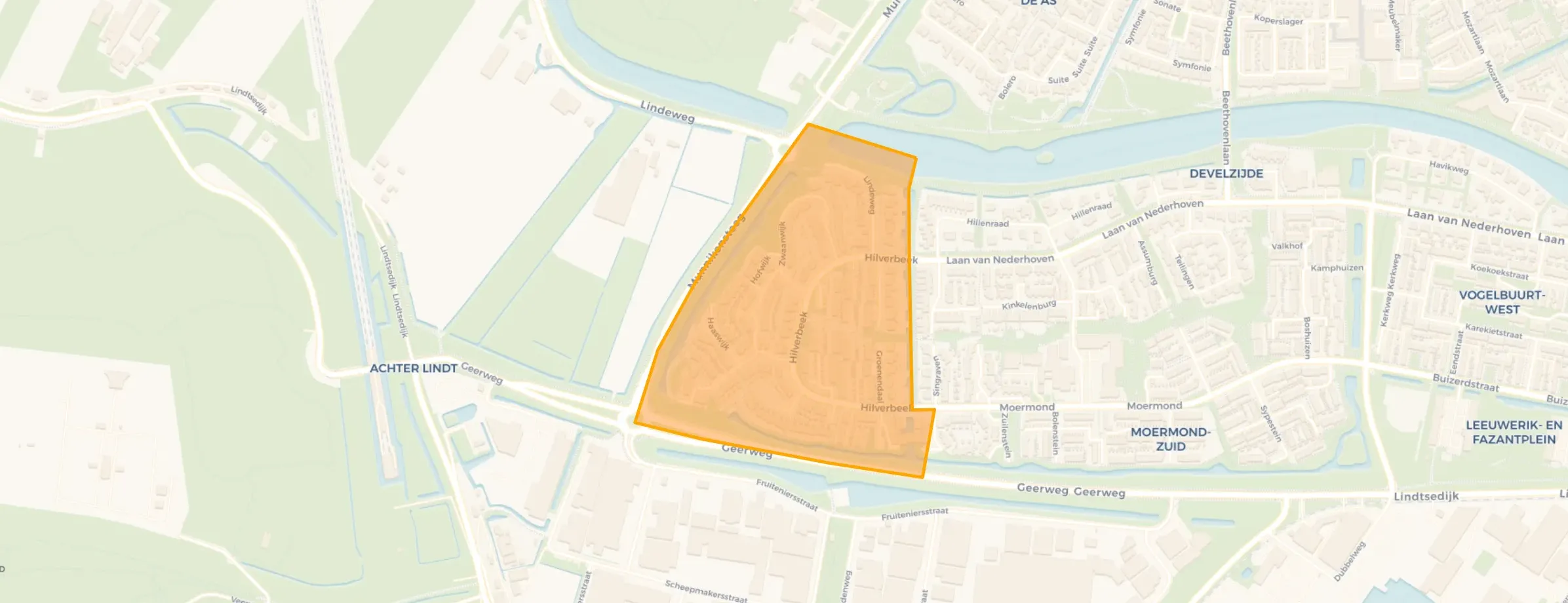 Buurt Hilverbeek en omgeving, Zwijndrecht