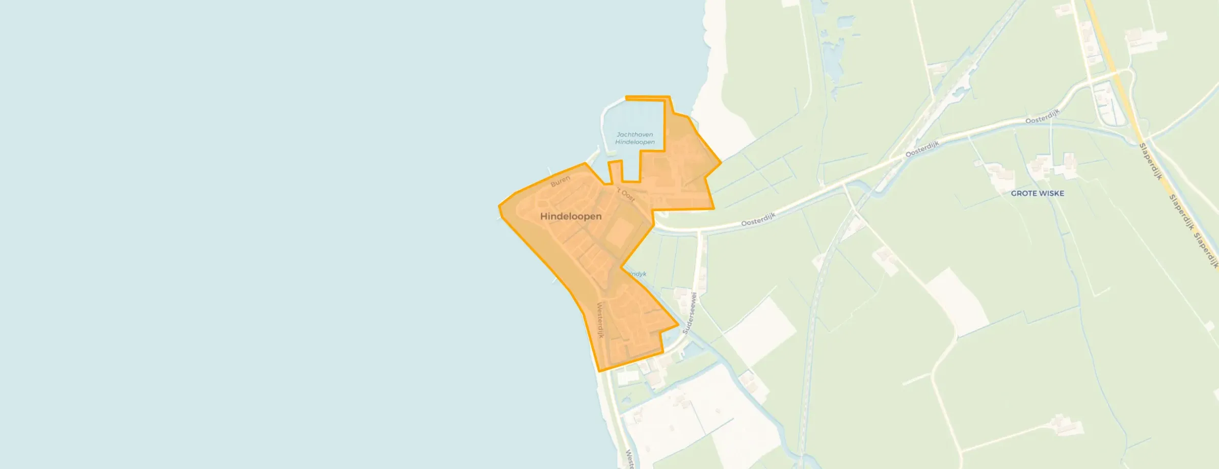 Buurt Hindeloopen, Hindeloopen