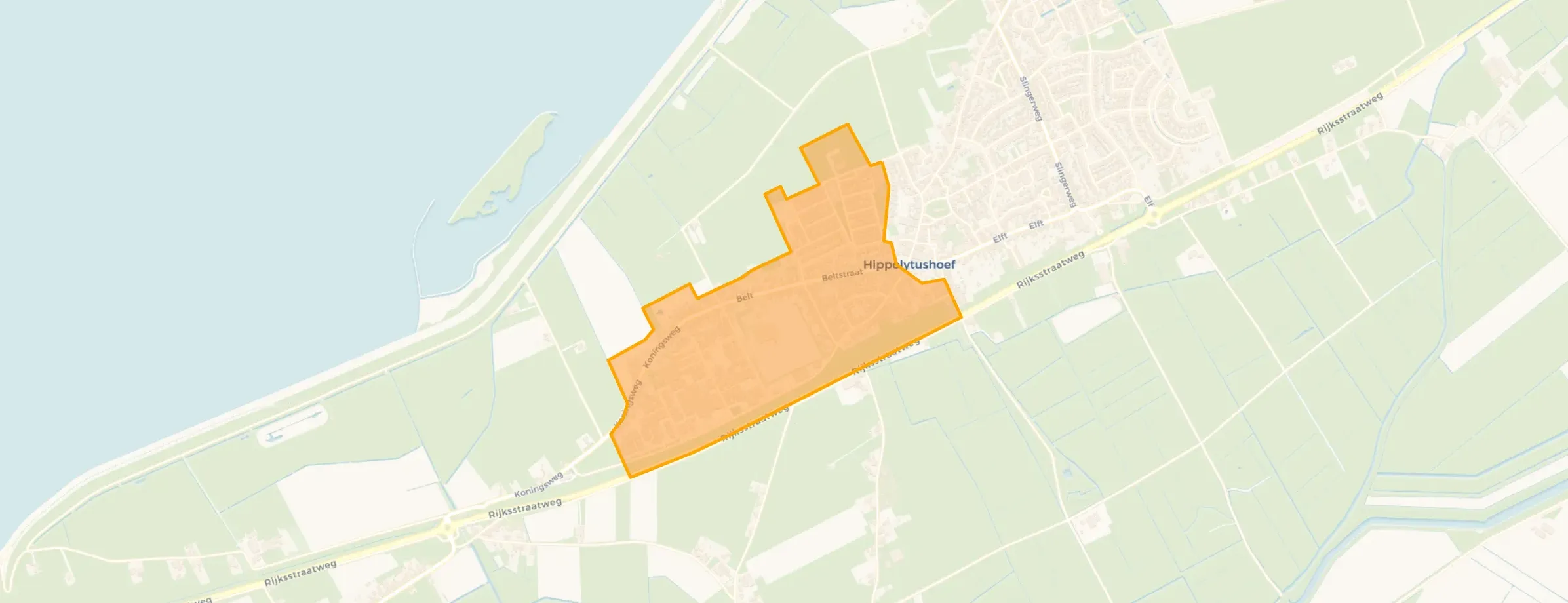 Buurt Hippolytushoef West (woonkern), Hippolytushoef