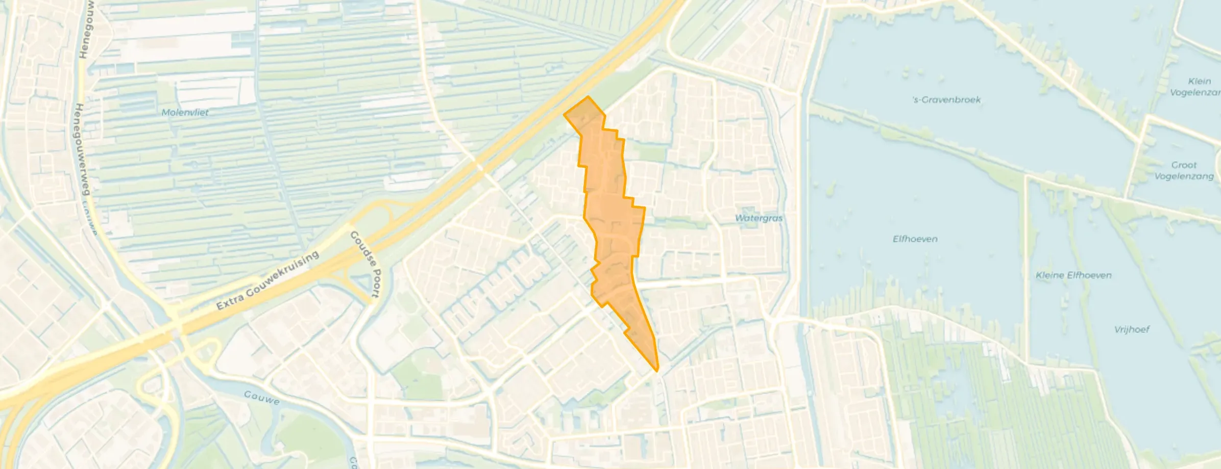 Buurt Hoef- en Veldbuurt, Gouda