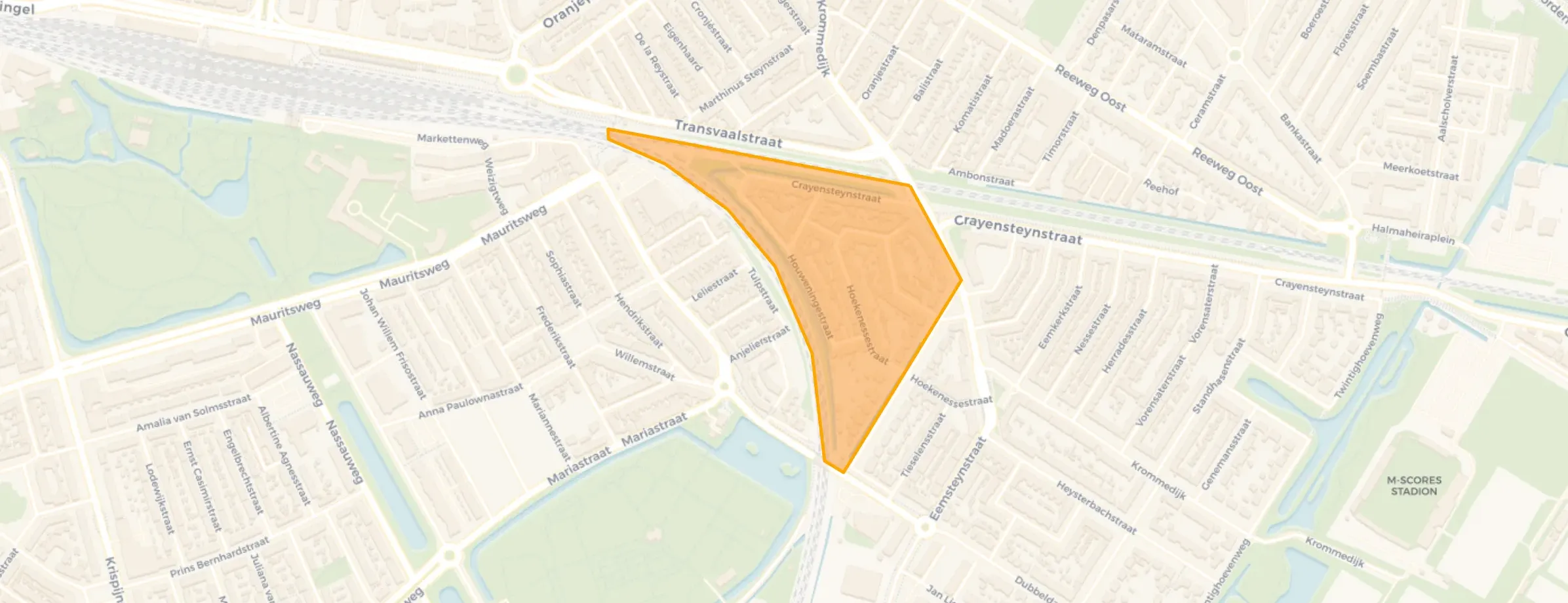 Hoekenessestraat en omgeving