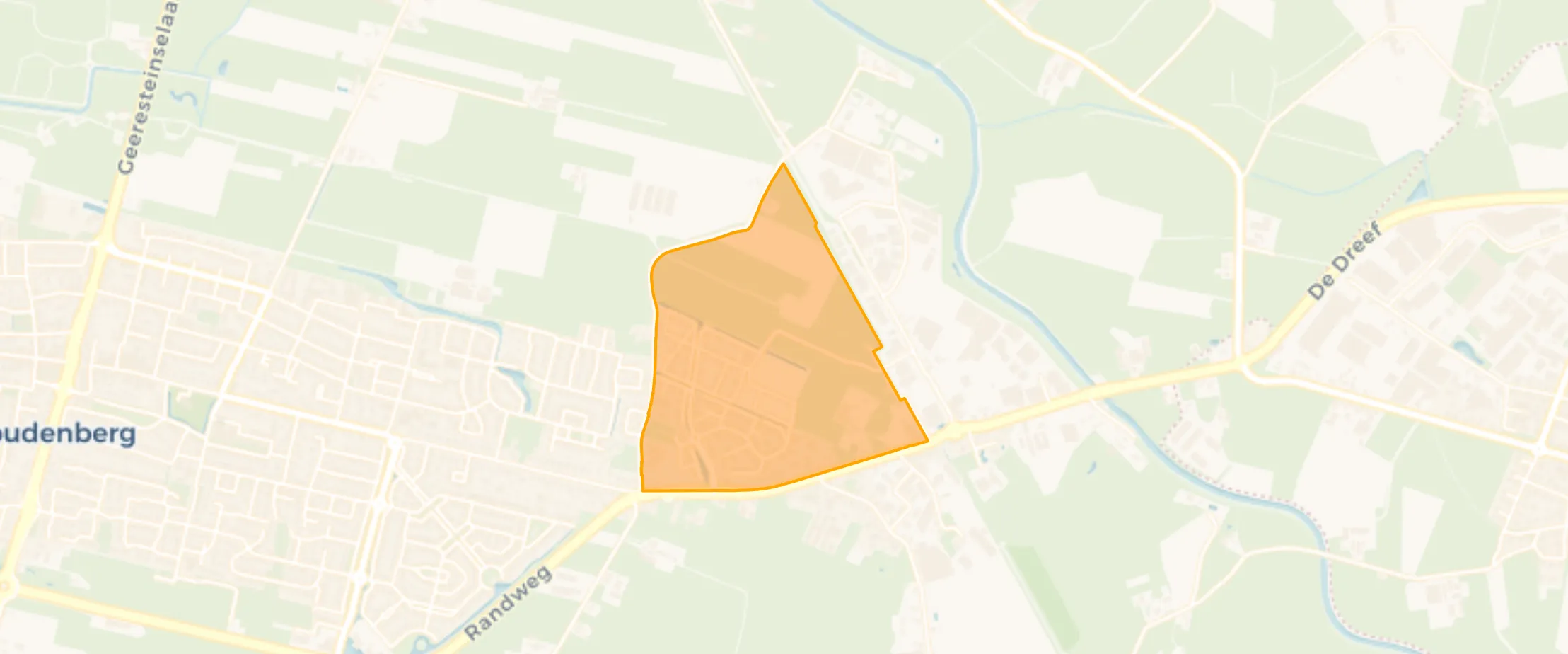 Map of Hoevelaar