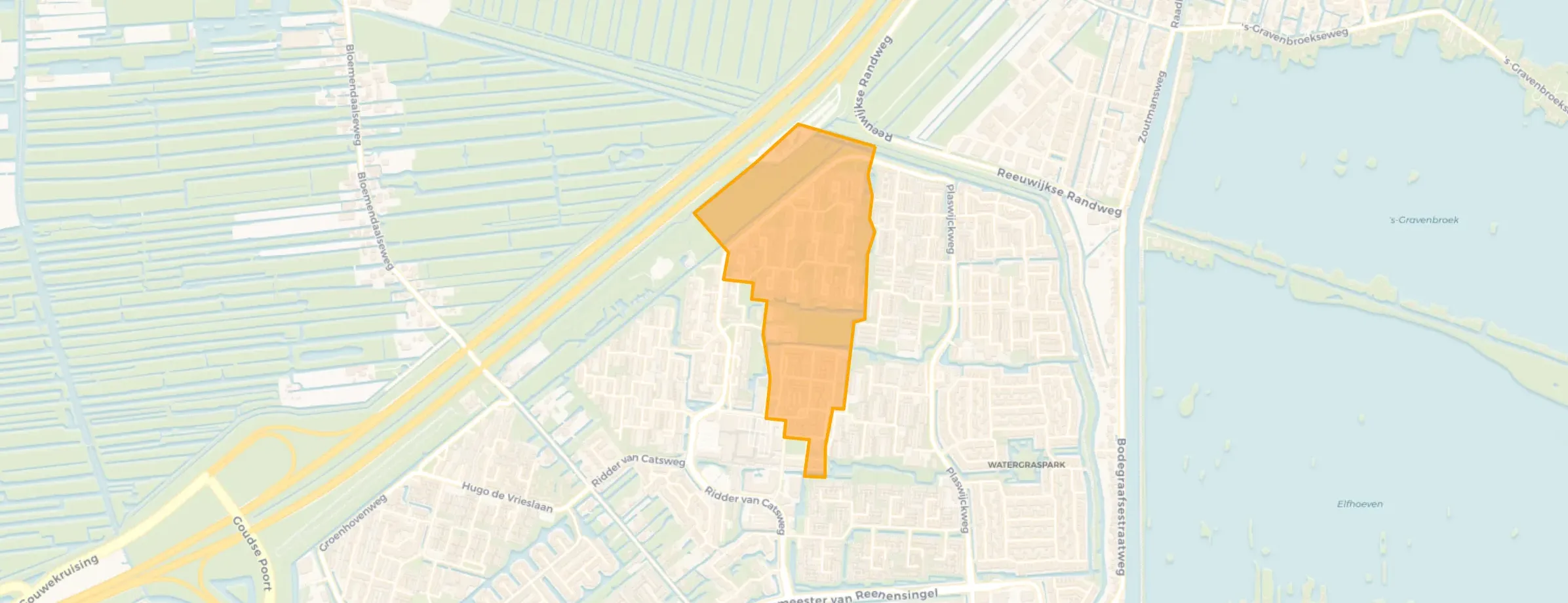 Buurt Hoevenbuurt, Gouda