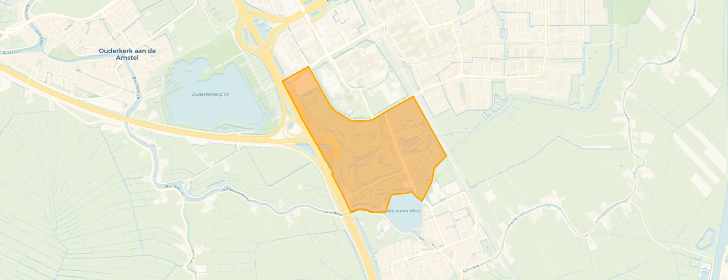 Kaart van Hoge Dijk