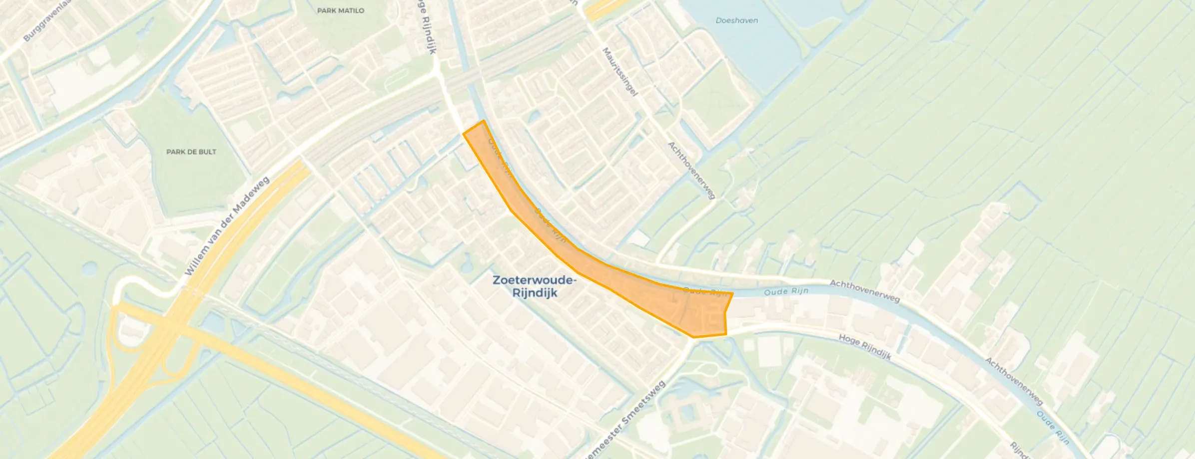 Buurt Hoge Rijndijk Noord, Zoeterwoude