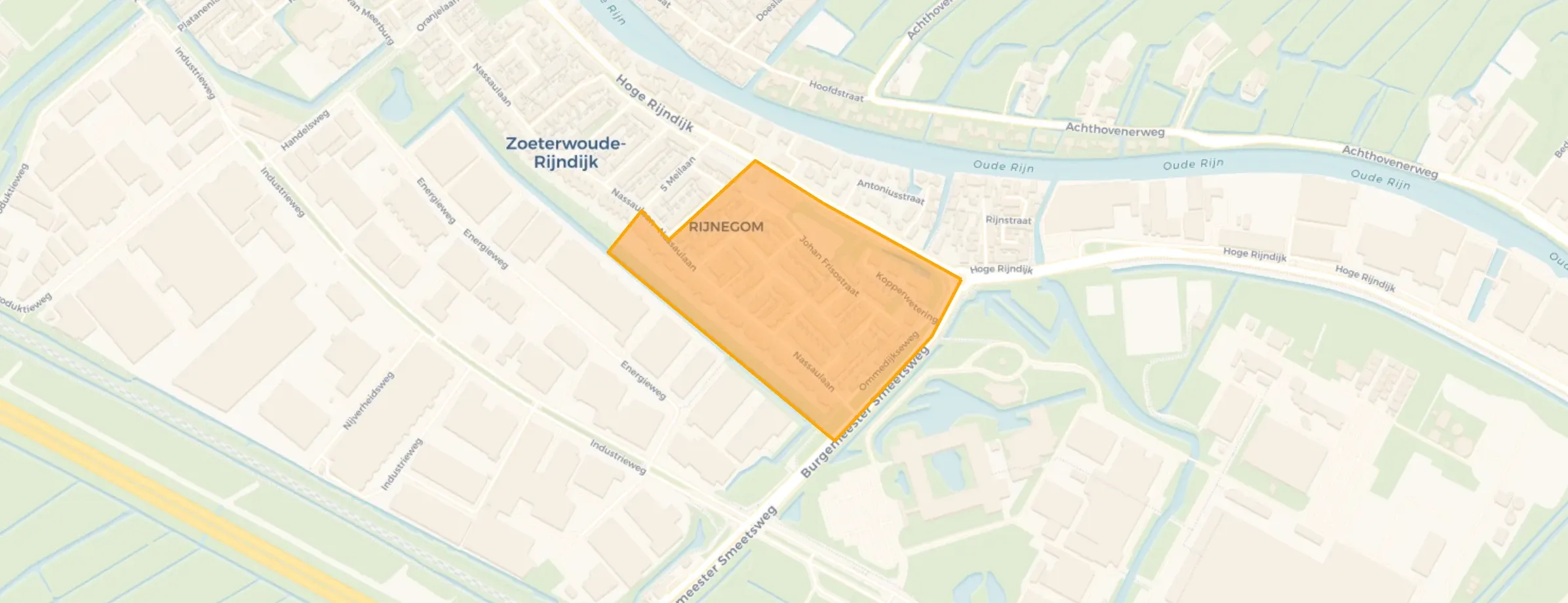 Buurt Hoge Rijndijk Oost, Zoeterwoude