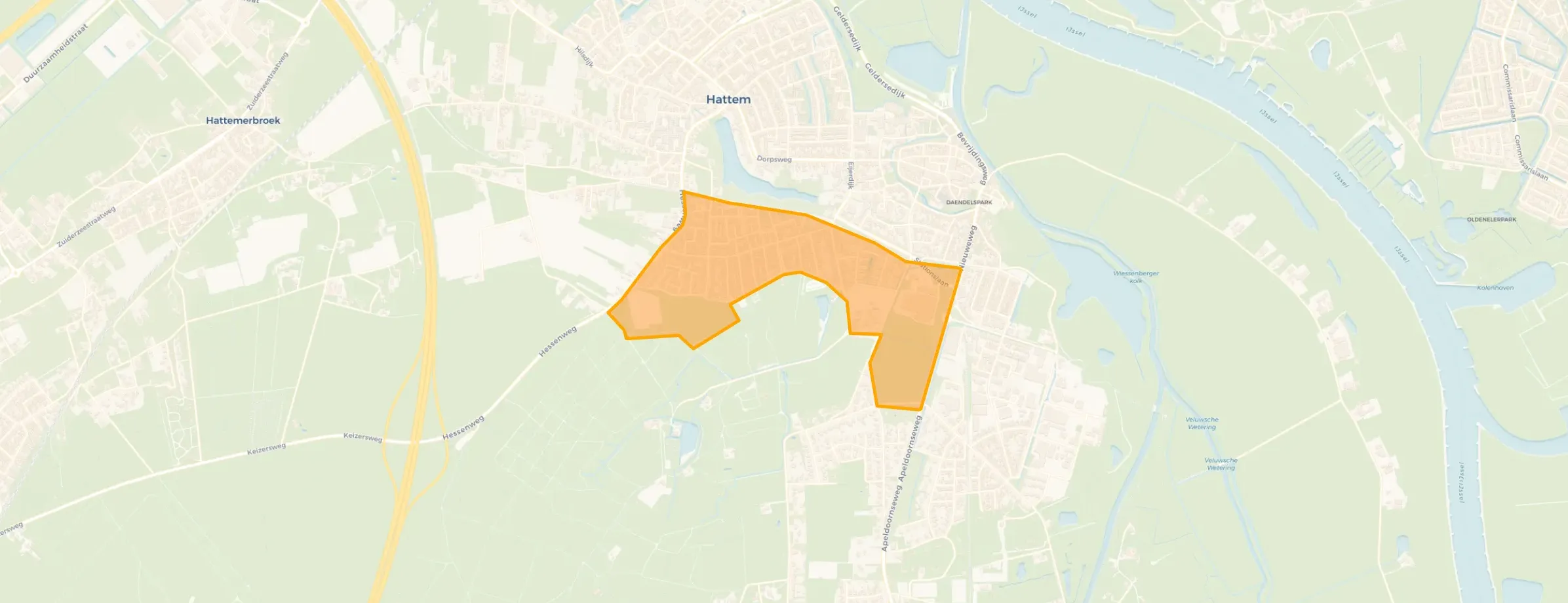 Buurt Hogenkamp en omgeving, Hattem