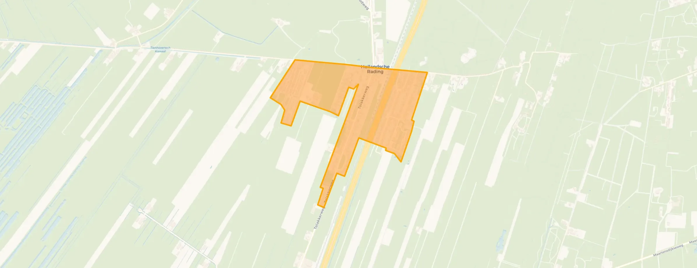 Buurt Hollandsche Rading Kern, Hollandsche Rading