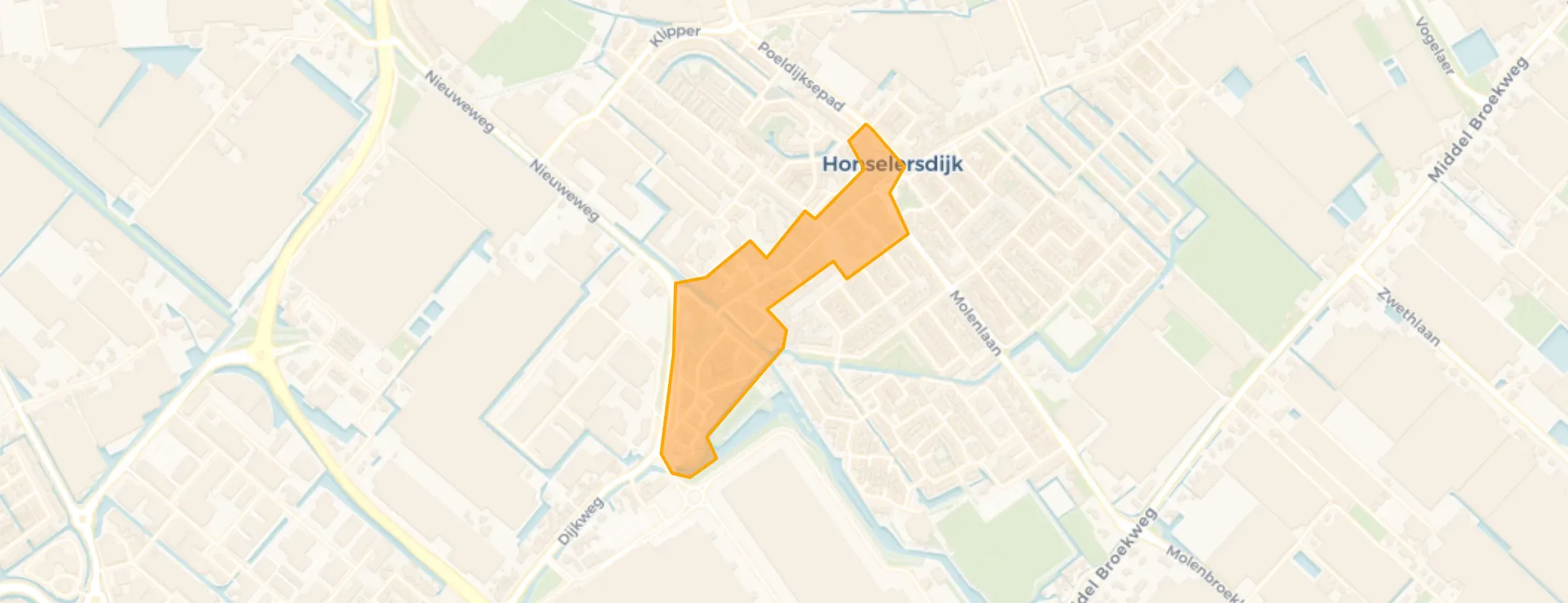 Buurt Honselersdijk centrum, Honselersdijk