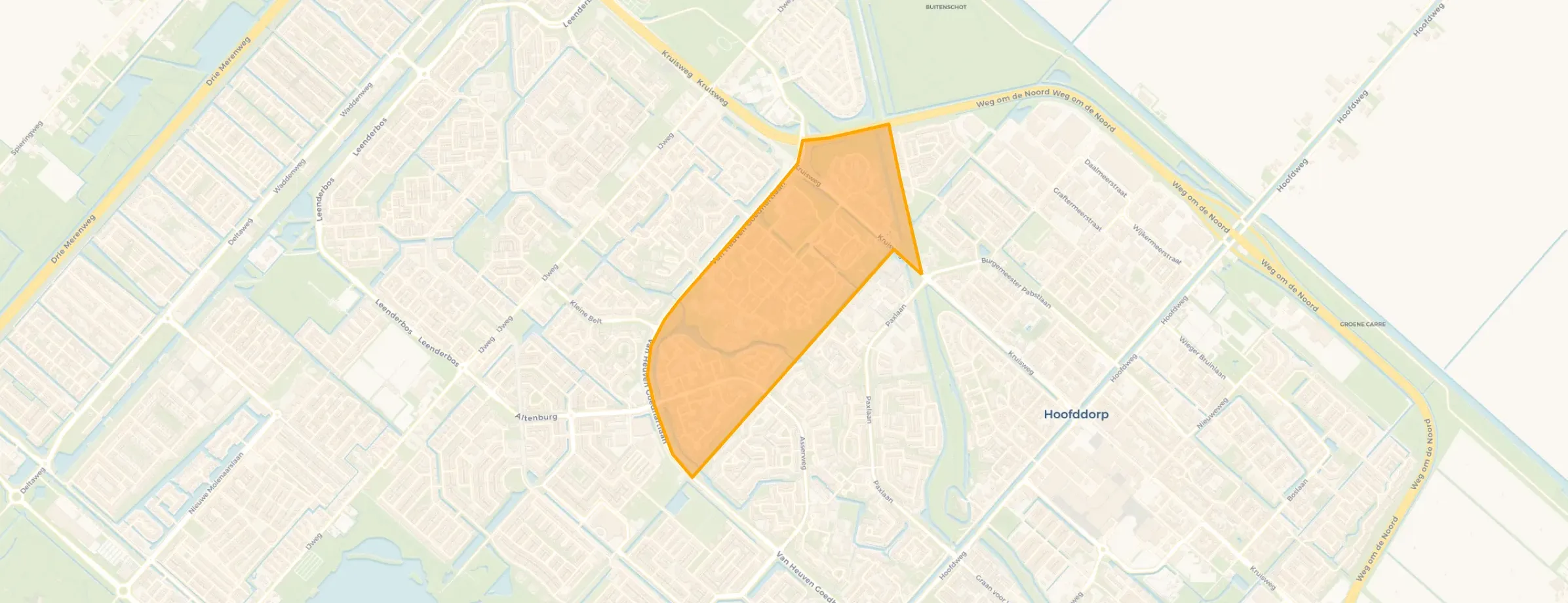 Buurt Hoofddorp Bornholm Oost, Hoofddorp