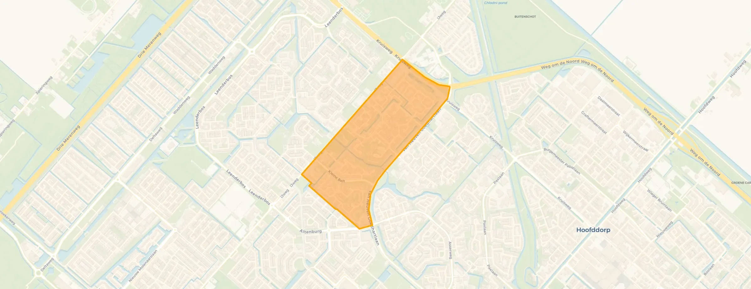 Hoofddorp Bornholm West in Haarlemmermeer