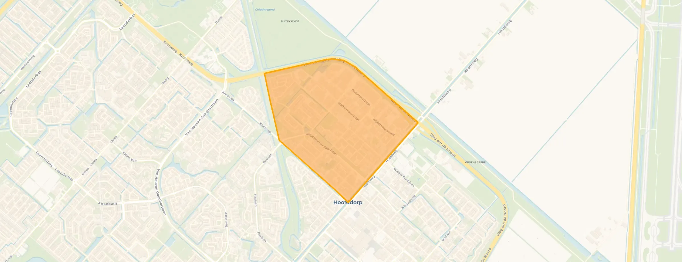 Buurt Hoofddorp Centrum Noord, Hoofddorp