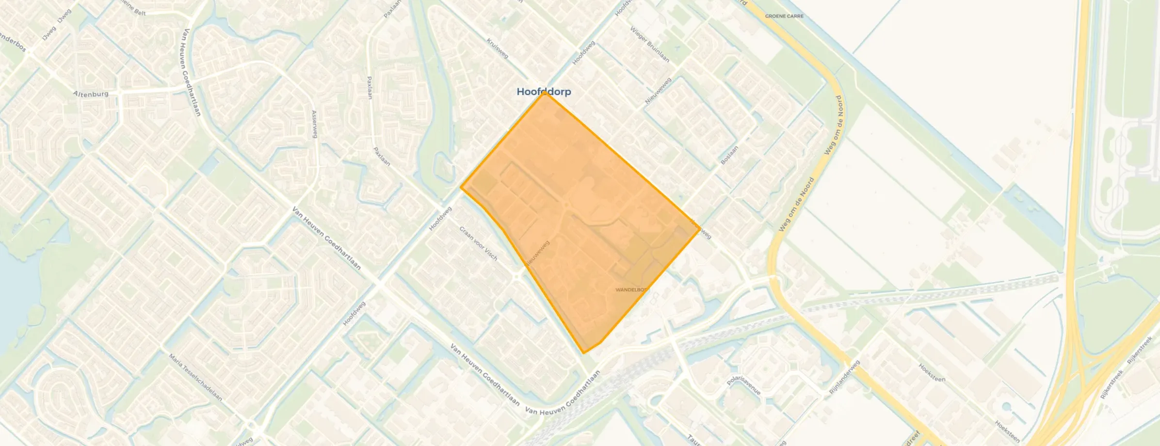 Hoofddorp Centrum Zuid in Haarlemmermeer