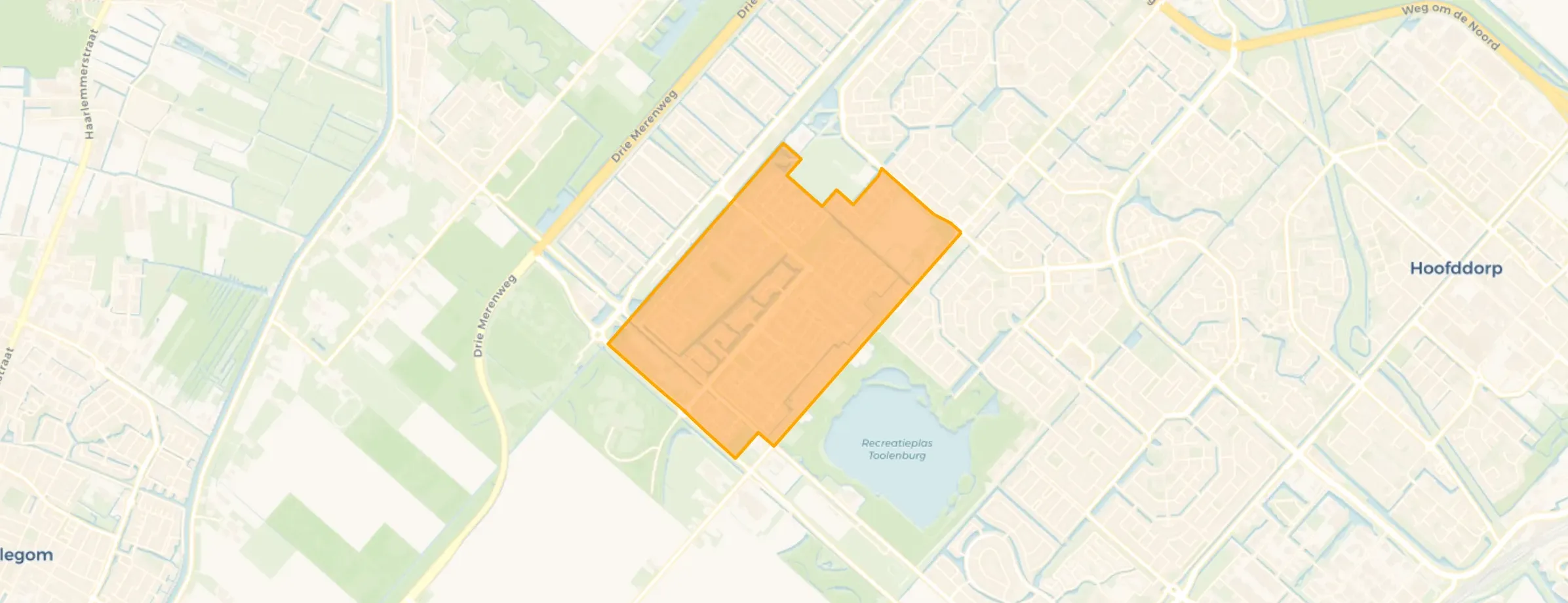 Hoofddorp Floriande Oost in Haarlemmermeer