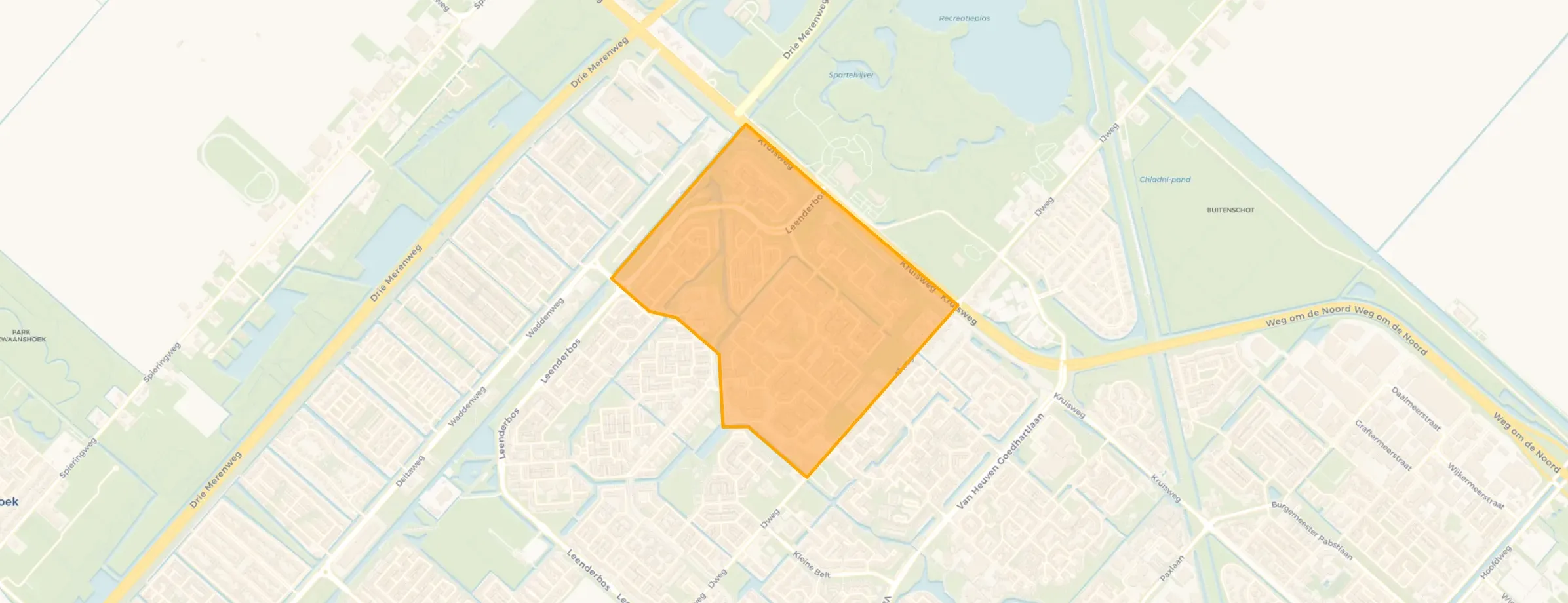 Buurt Hoofddorp Overbos Noord, Hoofddorp