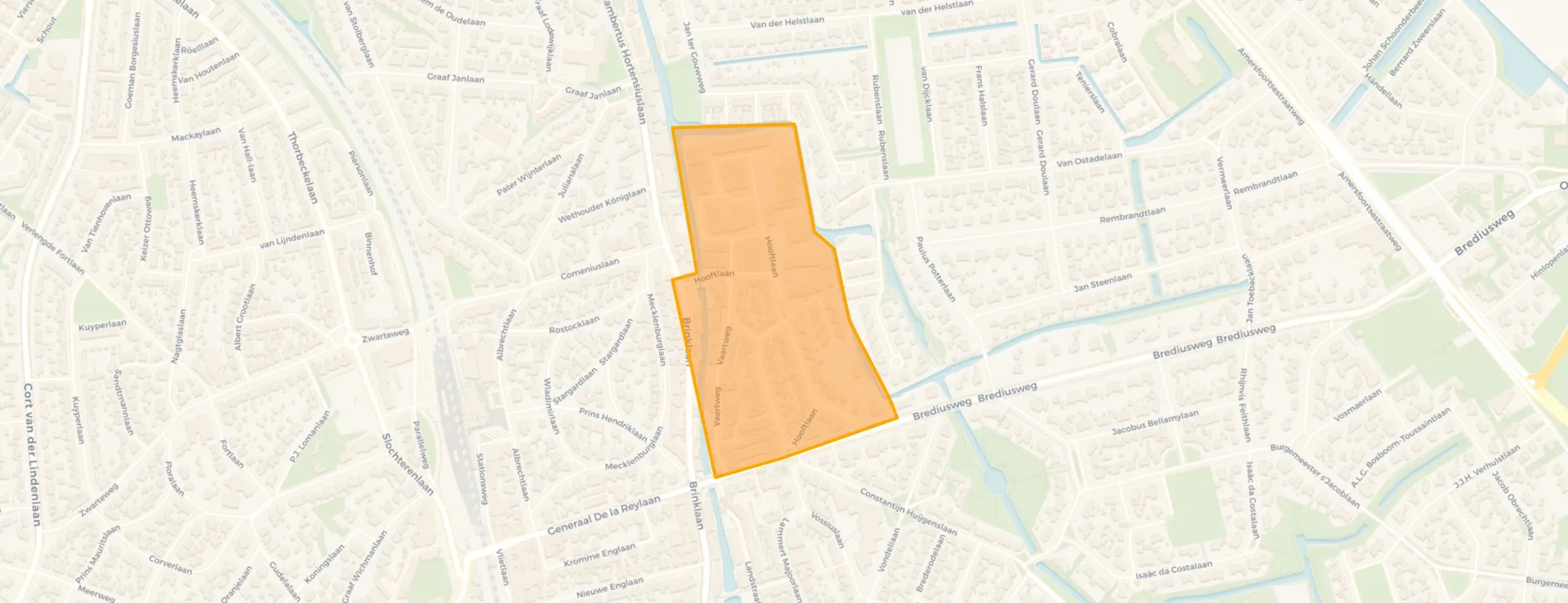 Buurt Hooftlaan, Bussum