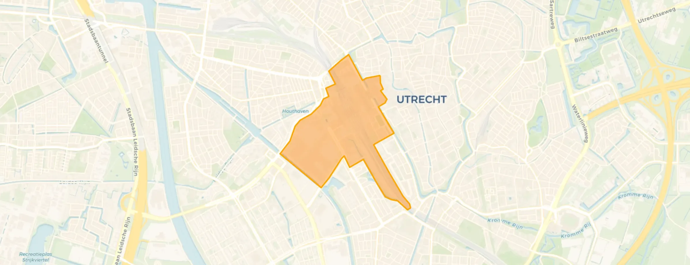 Buurt Hoog-Catharijne NS en Jaarbeurs, Utrecht