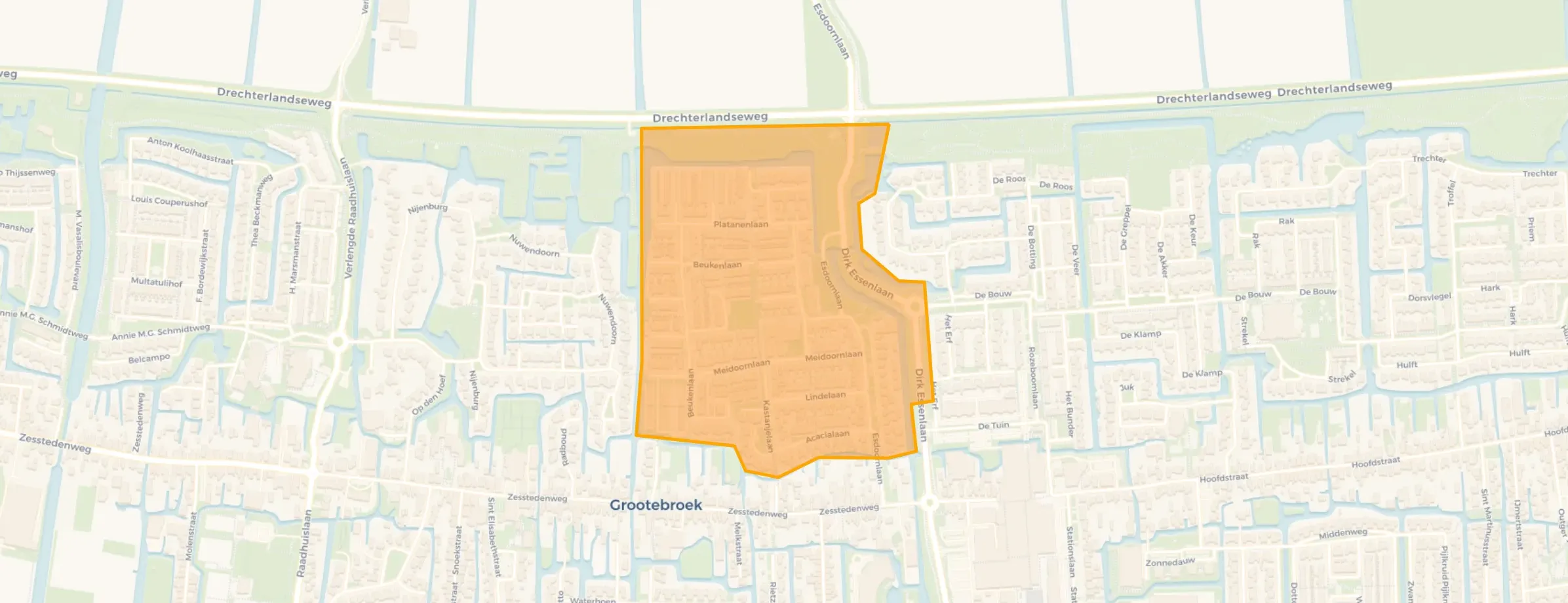 Buurt Hooge Sluis, Grootebroek