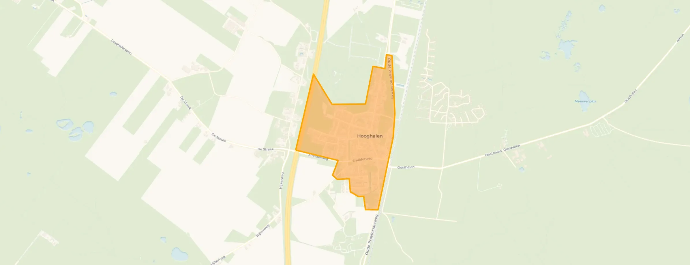 Buurt Hooghalen, Hooghalen