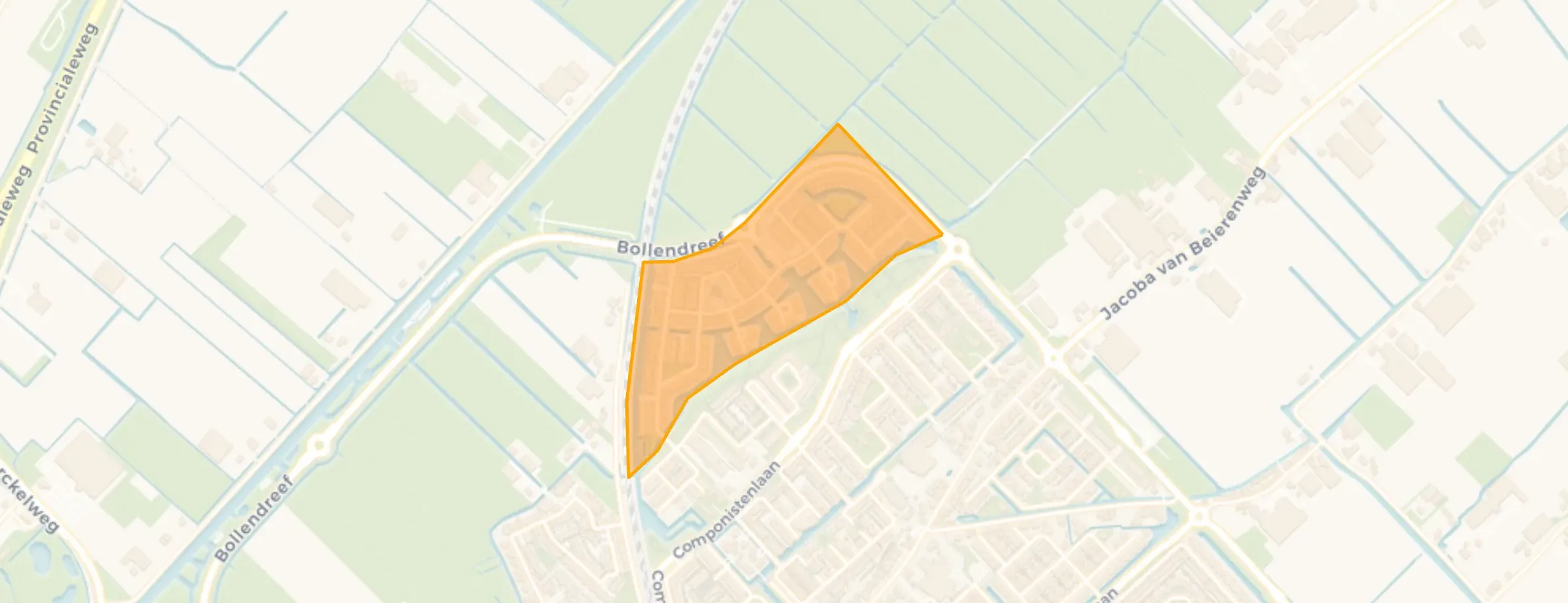 Kaart van Hooghkamer