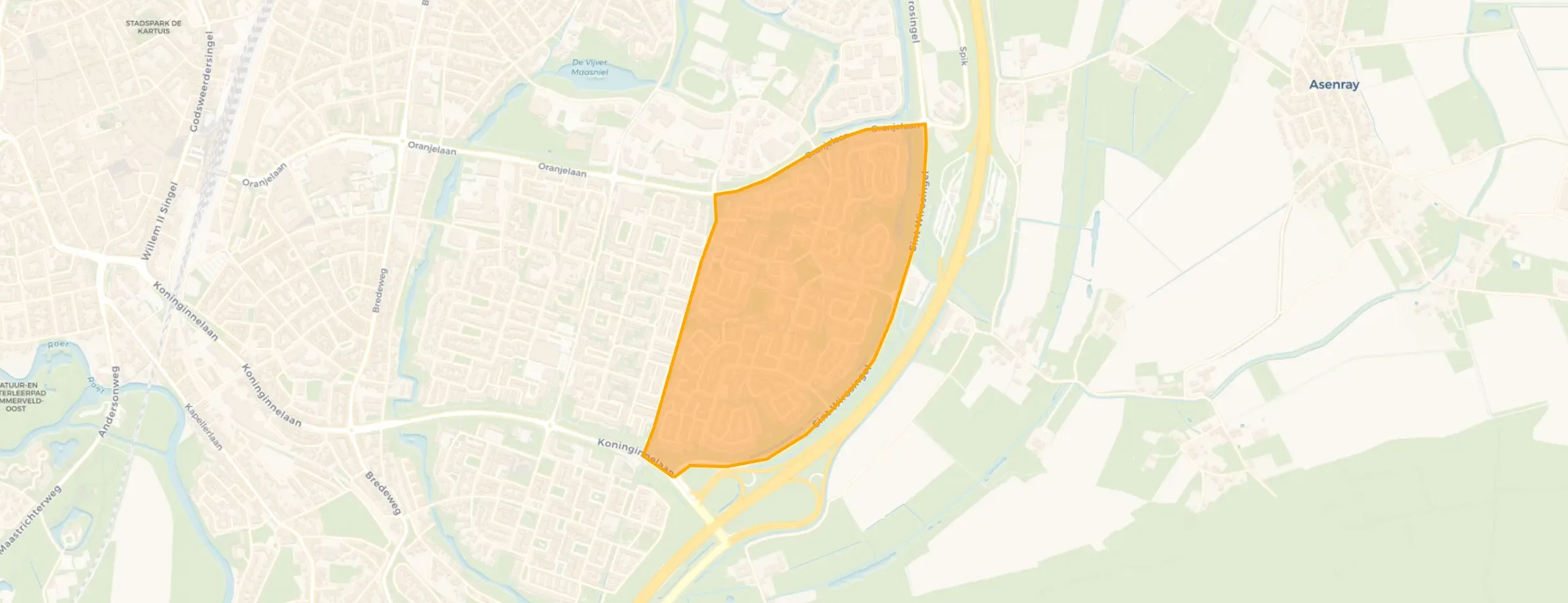 Buurt Hoogvonderen, Roermond