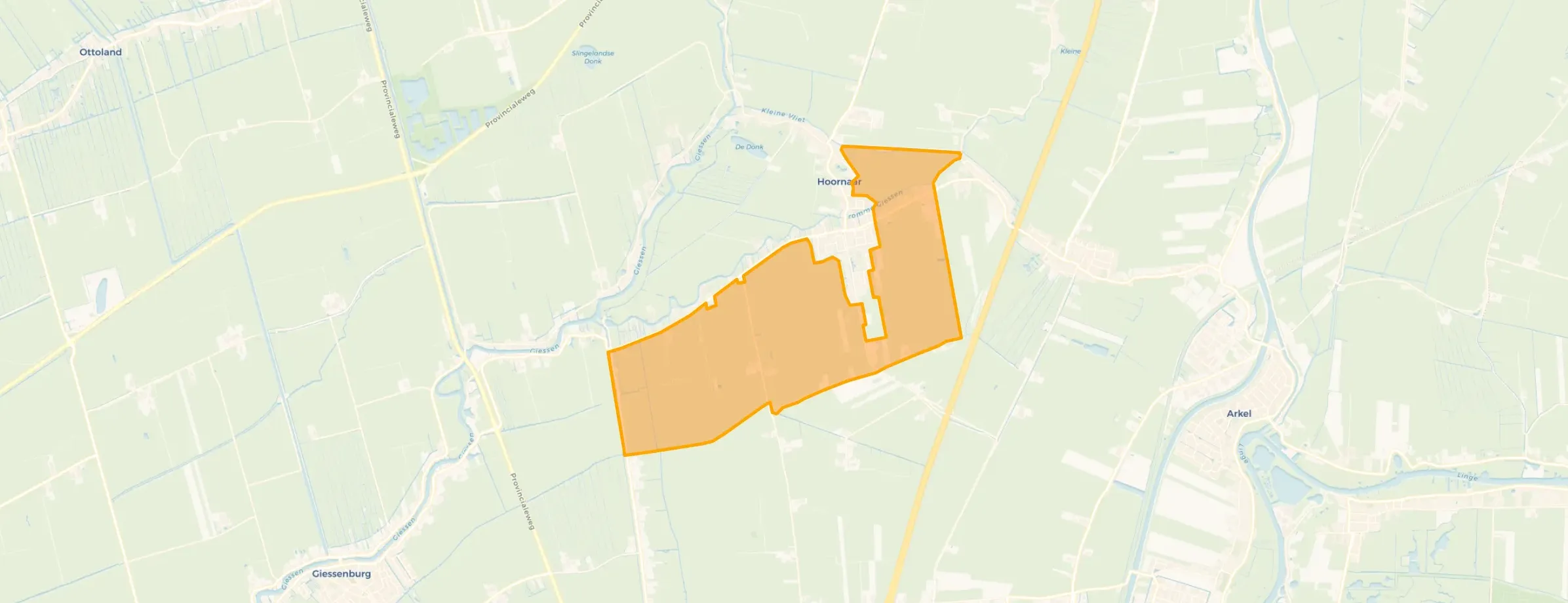 Buurt Hoornaar-Buitengebied-Zuid-Oost, Hoornaar