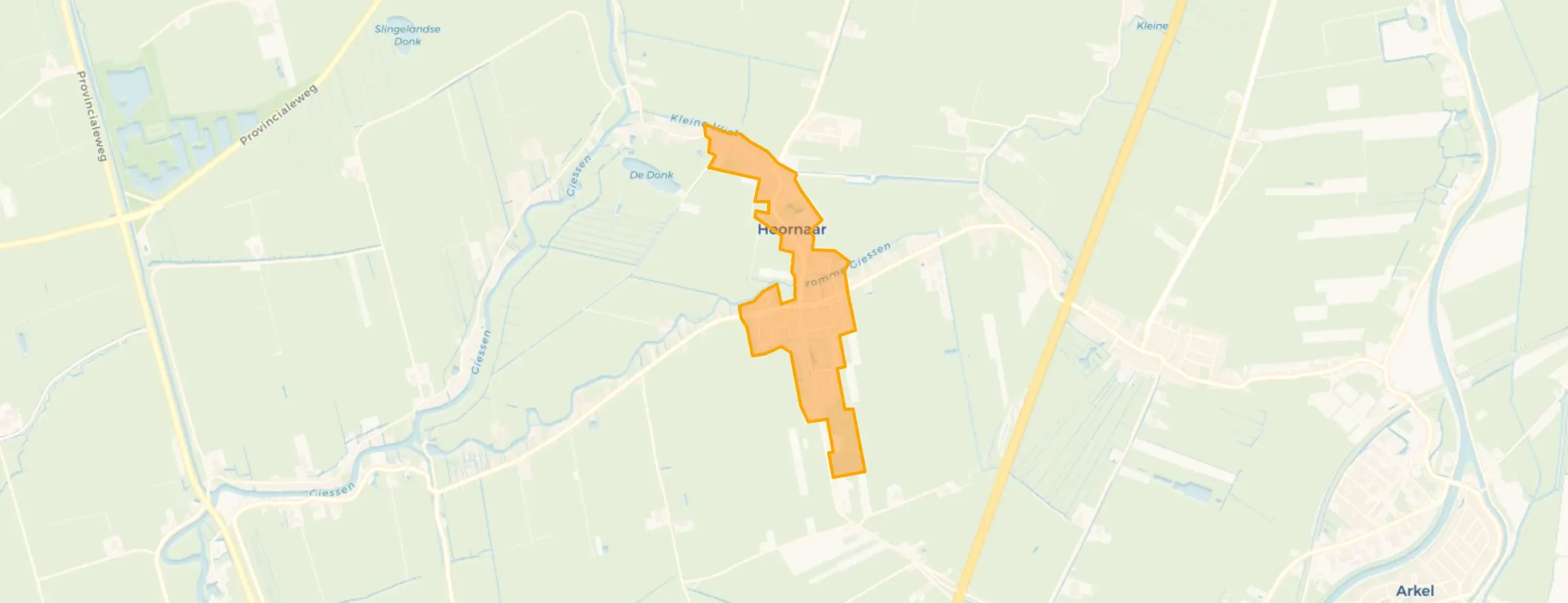 Buurt Hoornaar-Dorp, Hoornaar