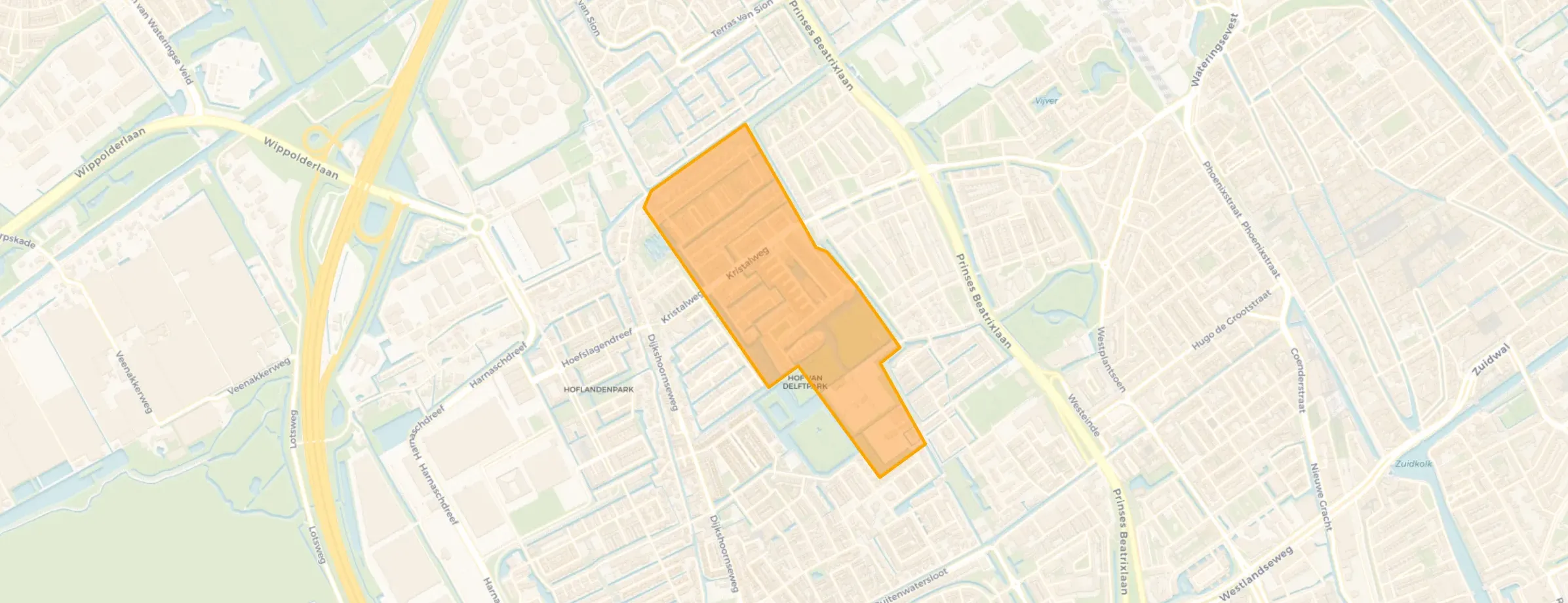 Buurt Hoornse Hof, Delft