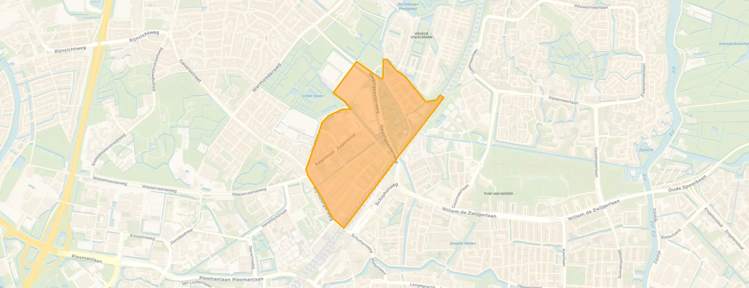 Buurt Houtkwartier, Leiden
