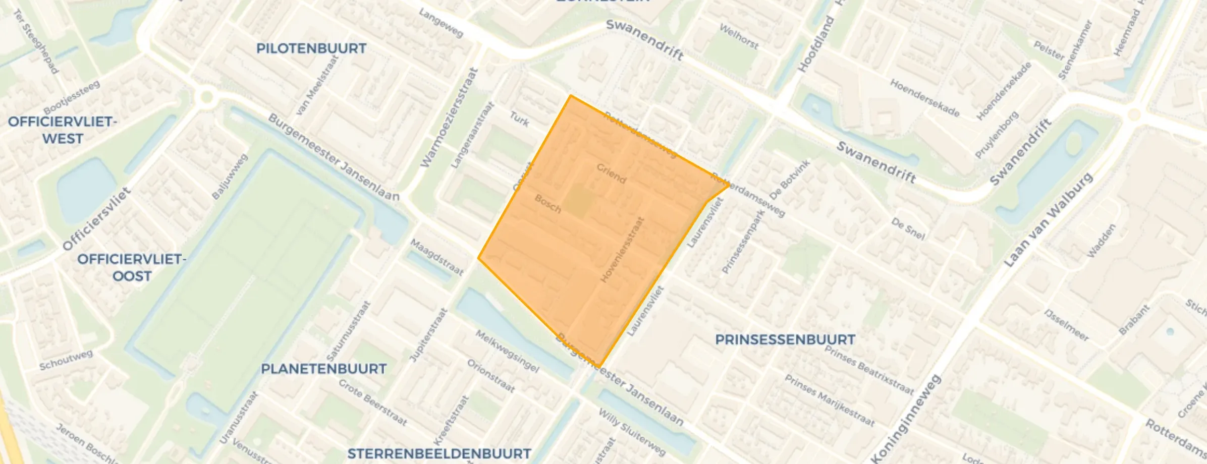 Hoveniersplein - Griend