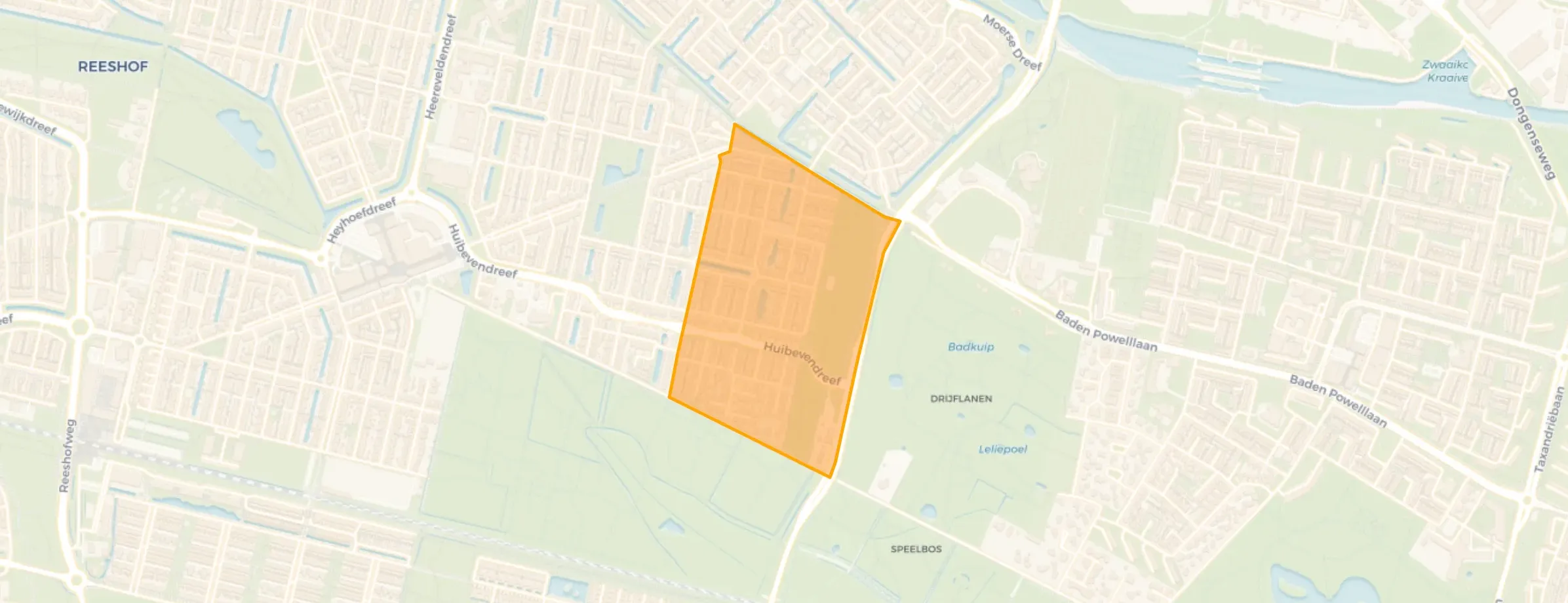 Buurt Huibeven Oost, Tilburg