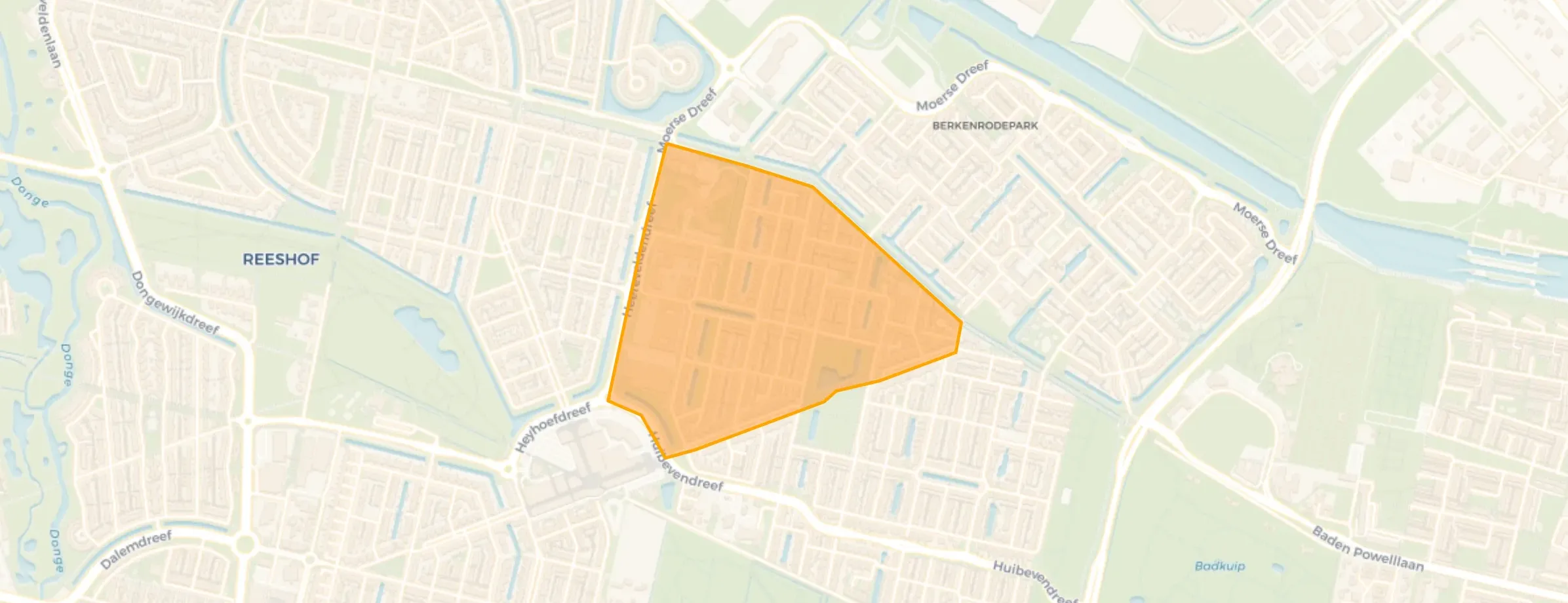 Buurt Huibeven West, Tilburg