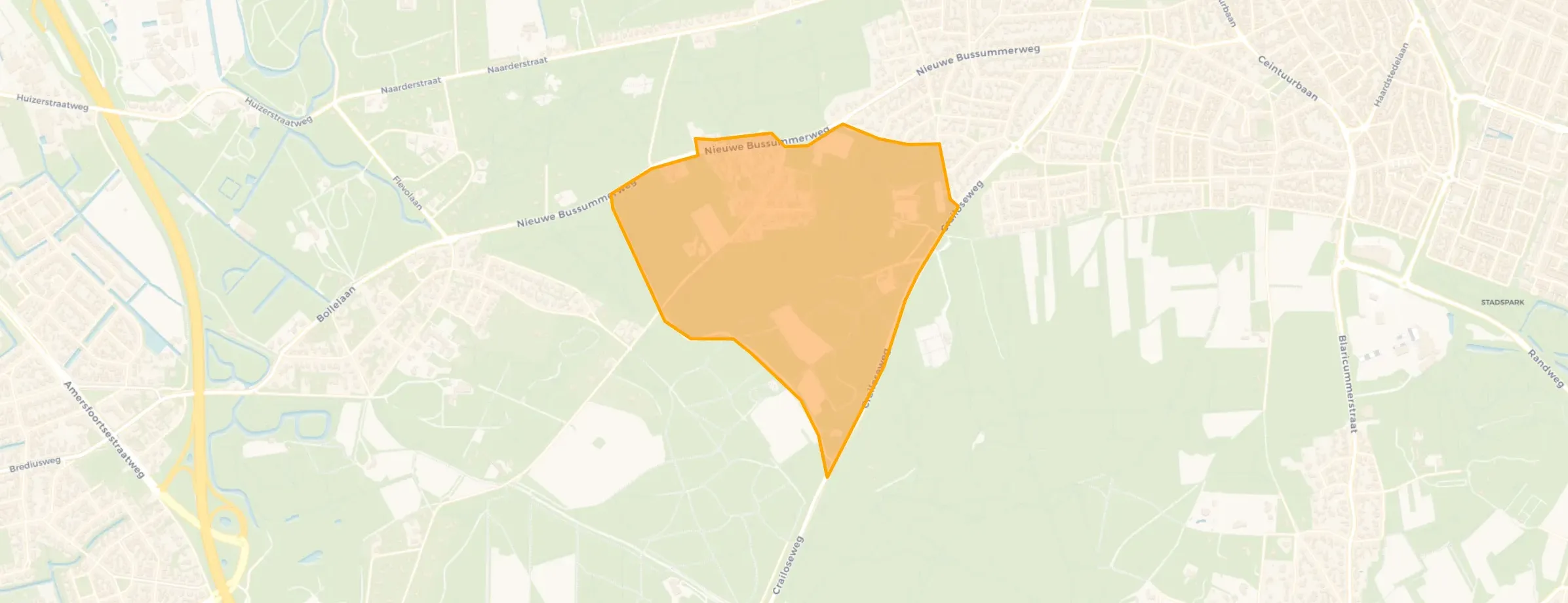 Buurt IJzeren veld, Huizen