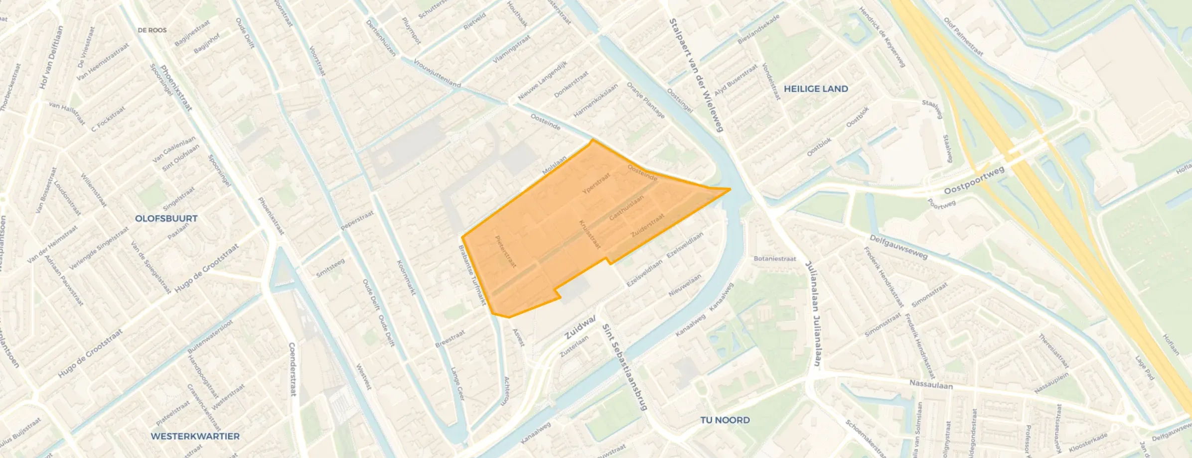 Buurt In de Veste, Delft