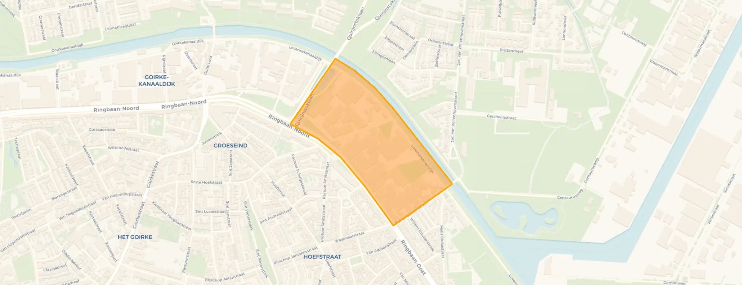 Buurt Industrieterrein Kanaalzone Noord-Oost, Tilburg