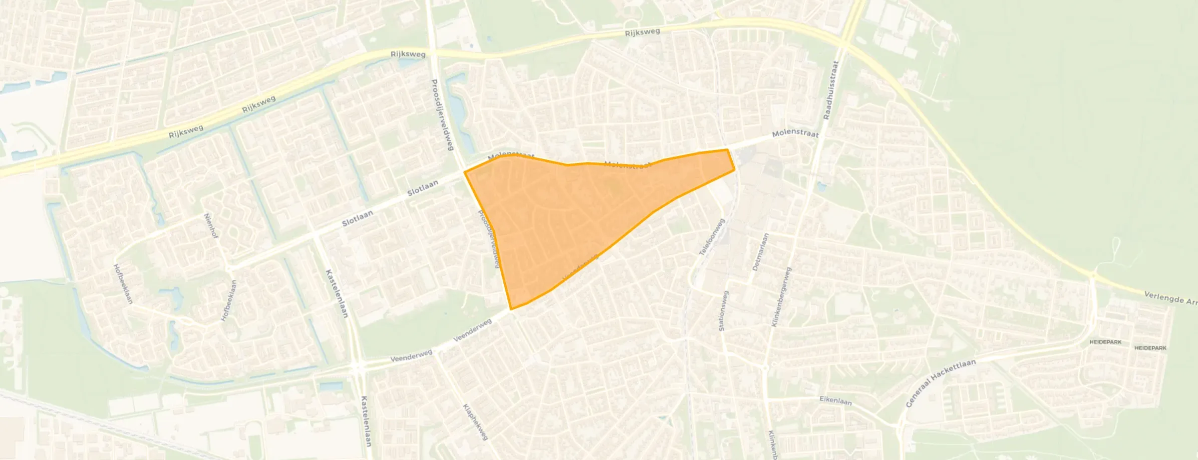 Buurt Indische buurt, Ede