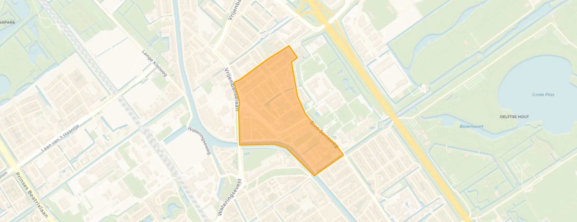 Buurt Indische Buurt-Zuid, Delft