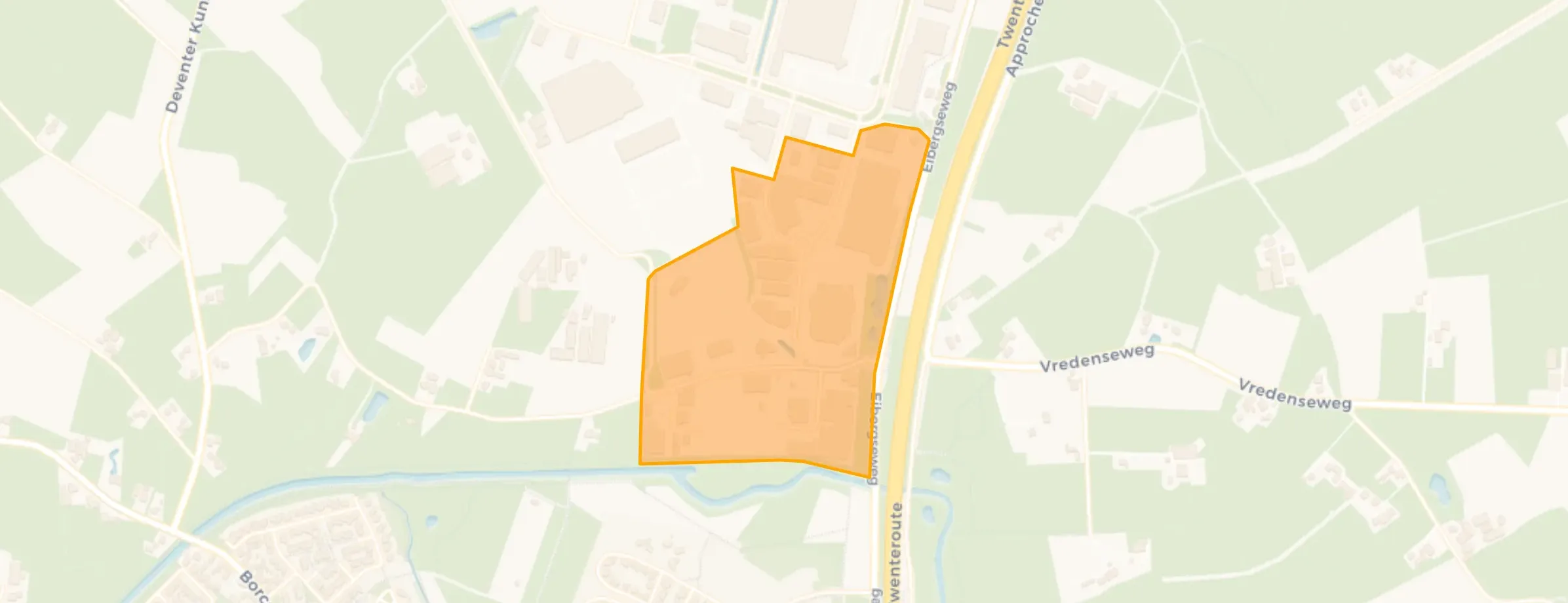 Kaart van IndustrieterreinDen Sliem