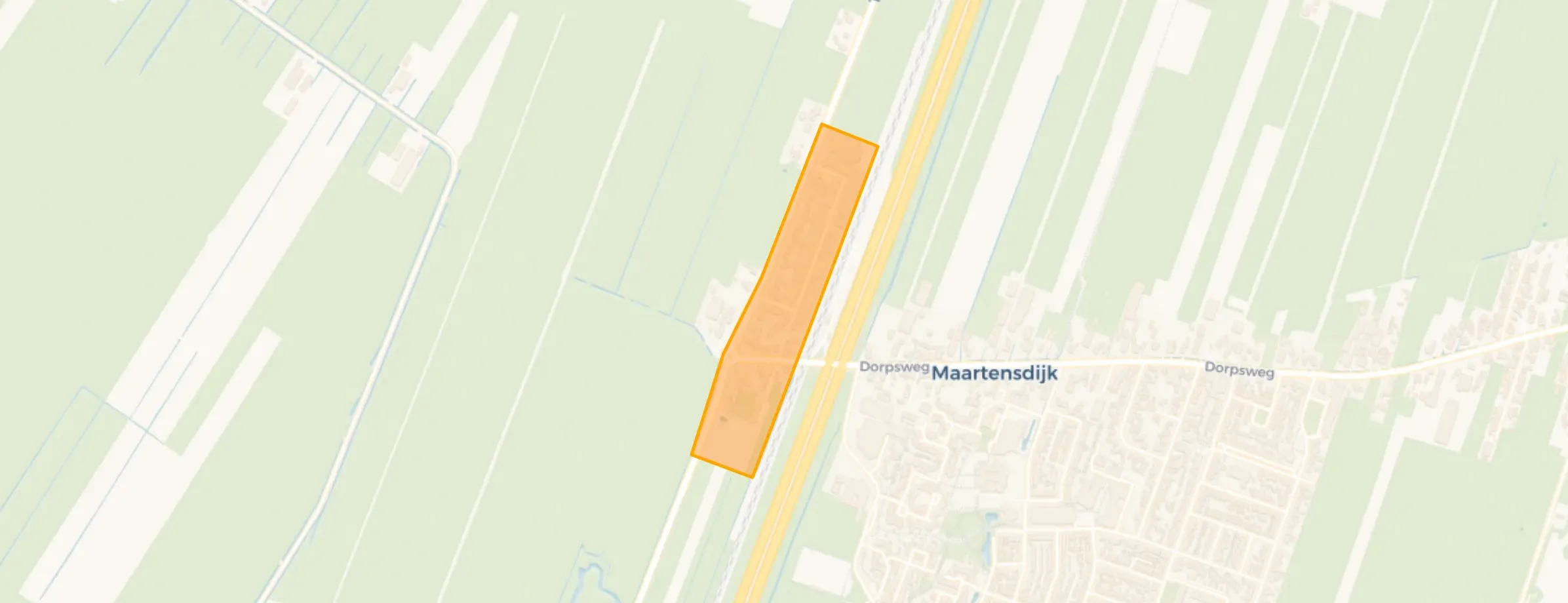 Kaart van Industrieweg-Tolakkerweg
