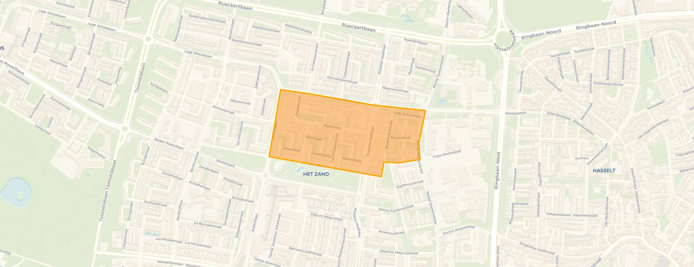 Buurt Jagersbuurt Oost, Tilburg