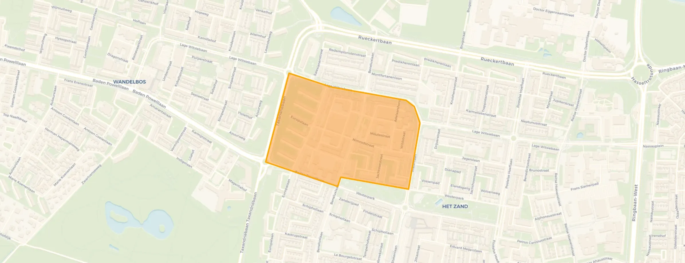 Buurt Jagersbuurt West, Tilburg